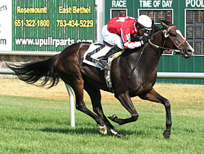 Wild Jacob wins the 2012 John Bullit Stakes.