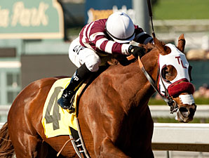 Willa B Awesome wins the 2012 Santa Ysabel.