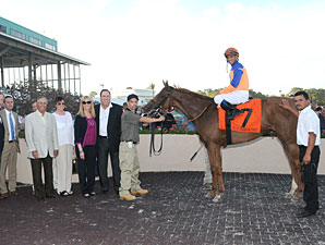 Zagora wins the 2012 Hillsborough.