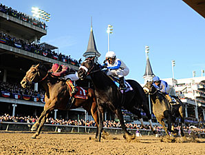 Dakota Phone winning the 2010 BC Dirt Mile.