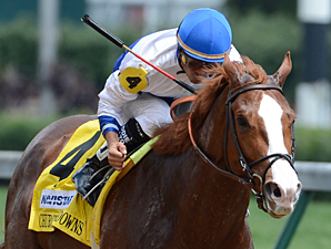 Shackleford in the Churchill Down Stakes.