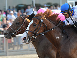 Shackleford wins the Metropolitan Mile at Belmont Park.