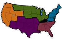 Regions Map